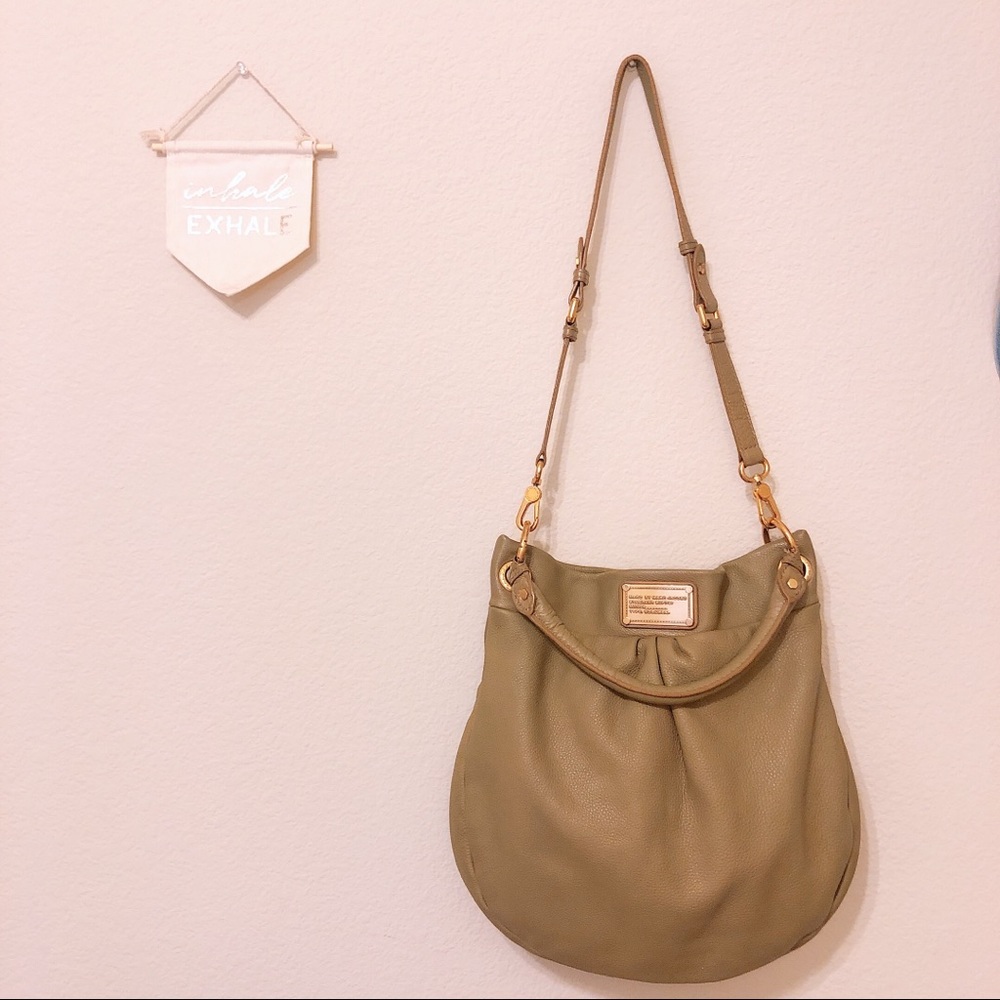 MARC by Marc Jacobs Hiller Hobo - Olive Leather